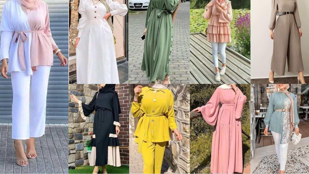 أجمل تنسيقات ملابس صيف 2022 / موضة وستيلات حجاب موسم الصيف  Fashion Hijab 2022
