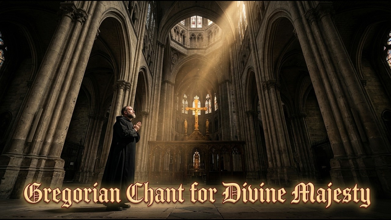 Gregorian Chant for Healing Sleep and Holy Peaceful Calm | Benedictine Ambience & Sacred Reflection