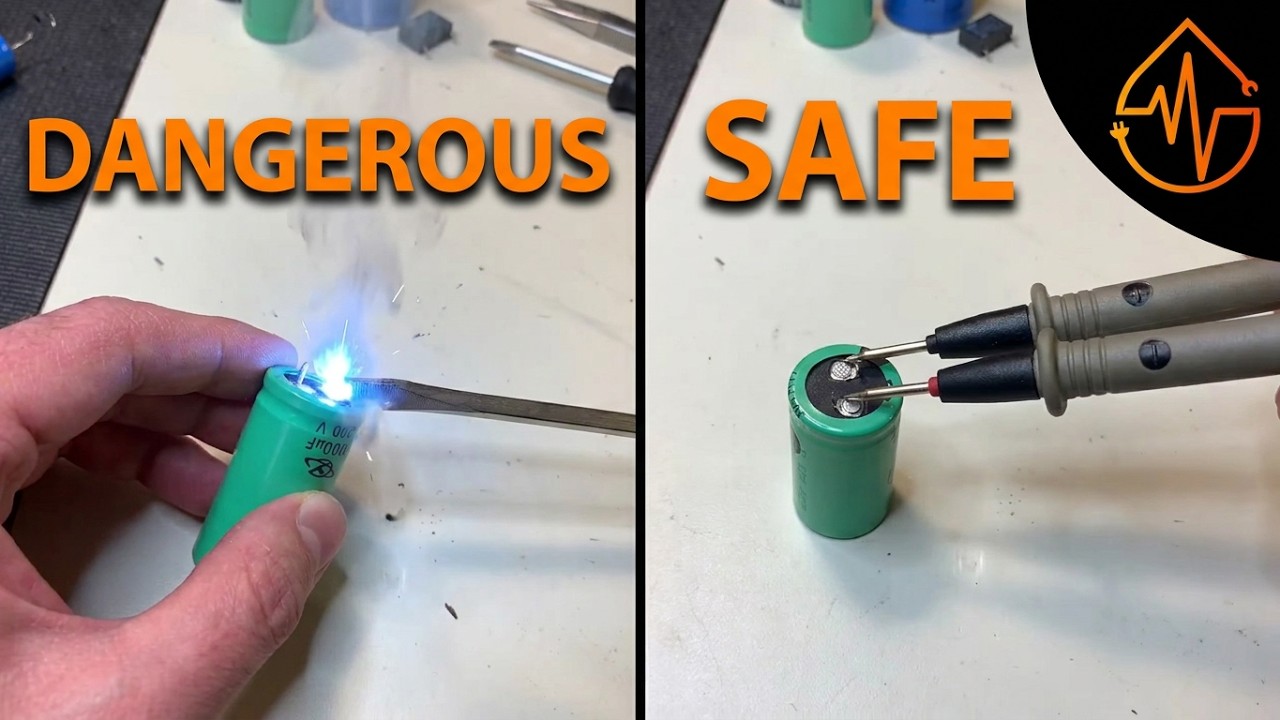 Capacitor Safety - How to Discharge Capacitors Safely