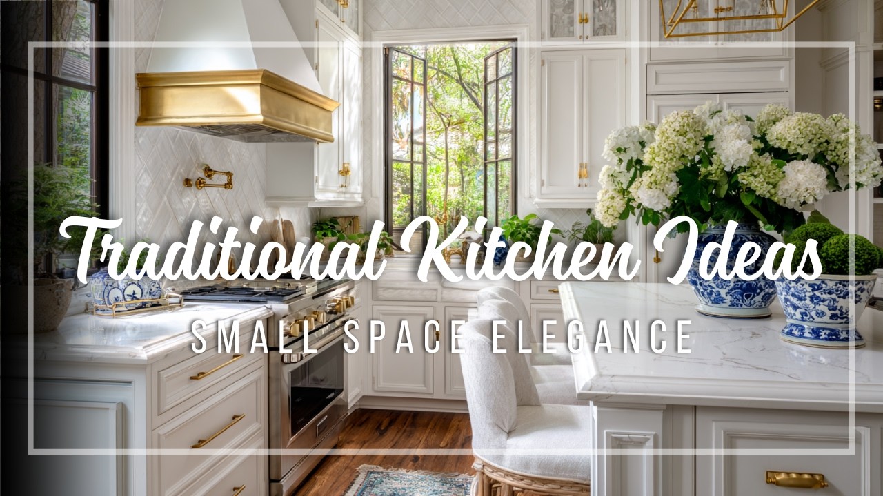 2026 Small Kitchen Design Ideas Traditional Homes 🪞 Classic Layouts with Polished Beauty
