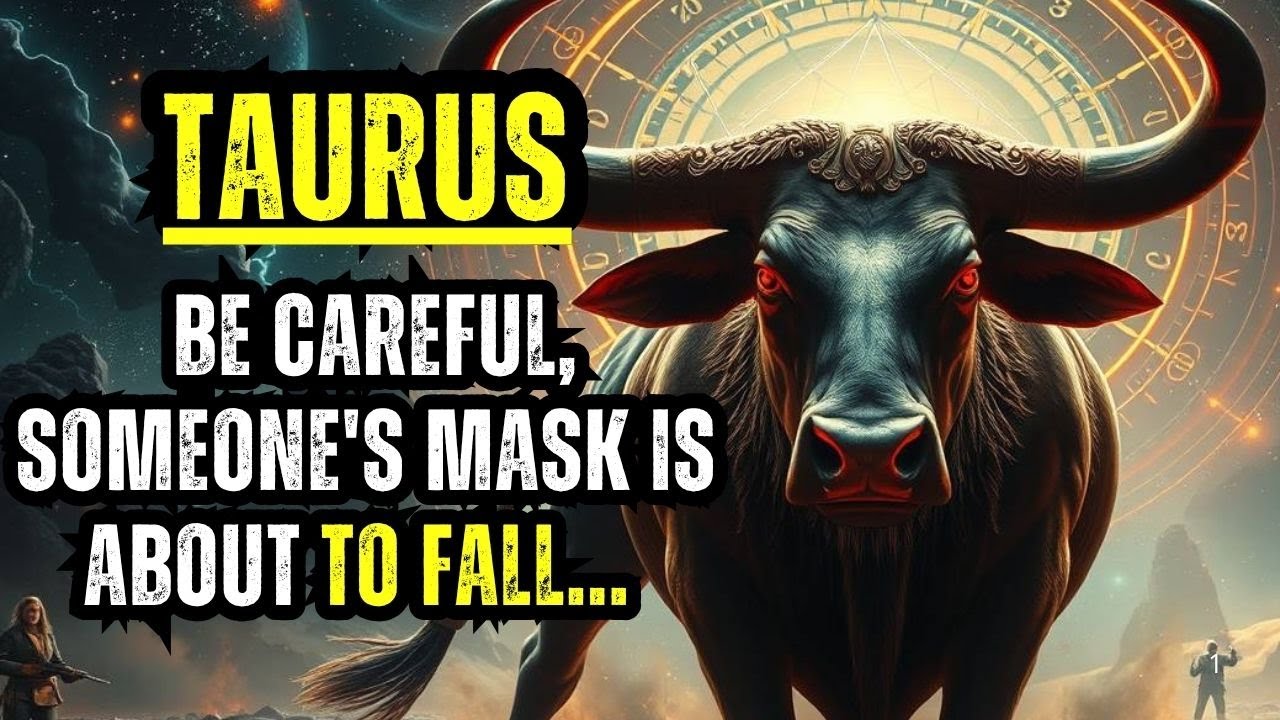 TAURUS, BE CAREFUL — SOMEONE'S MASK IS ABOUT TO FALL... YOU'RE ABOUT TO DISCOVER EVERYTHING!!!