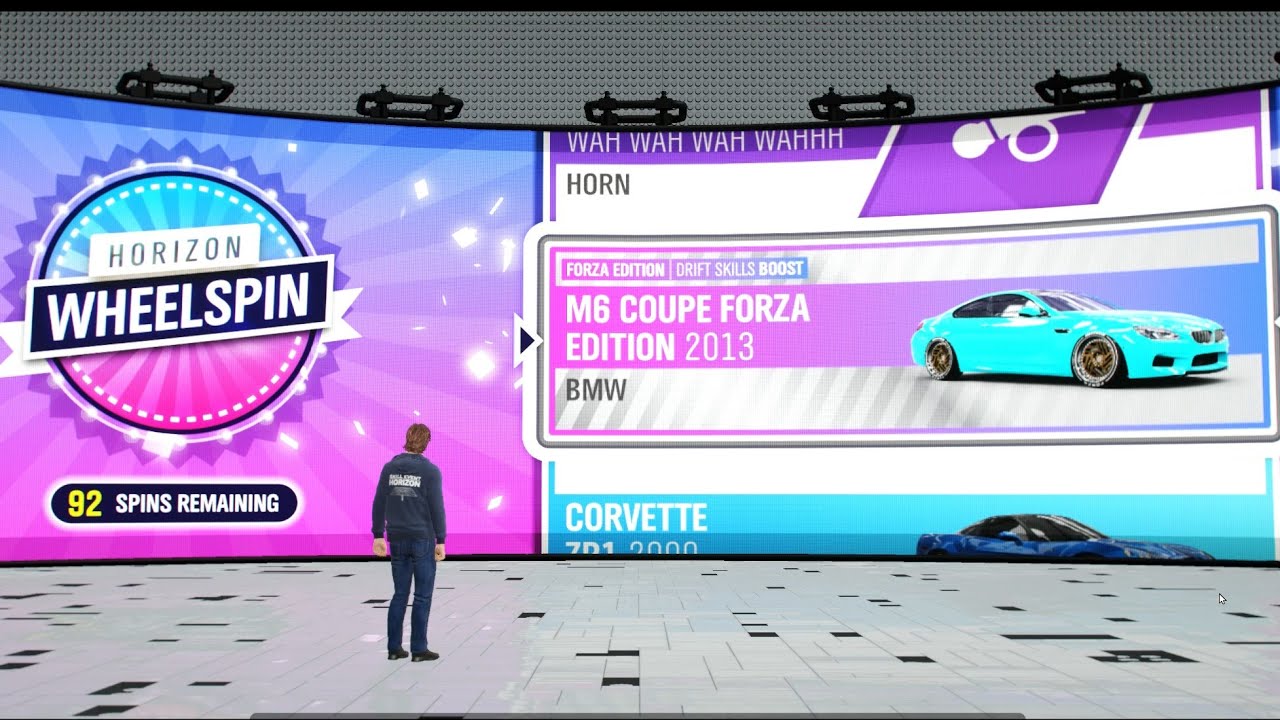 FH4 100+ Wheelspins (4M+ credits, Many cars including Forza ed. and a ton of clothing items)