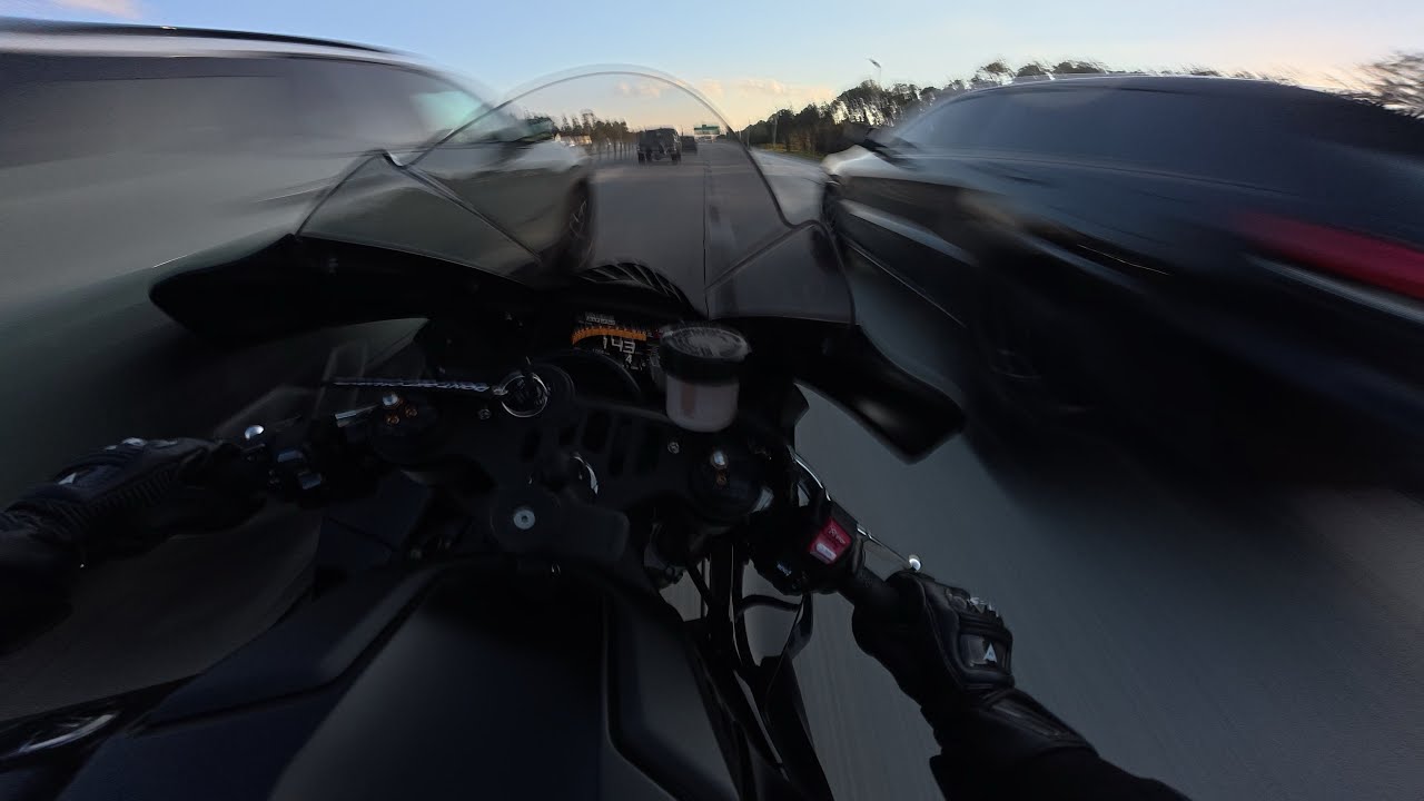 2025 YAMAHA R1 AND BMW S1000RR CHASING SUNSETS | PURE SOUND 