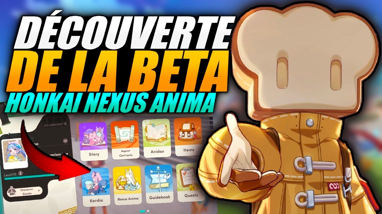 DÉCOUVERTE + ANALYSE DE LA BÊTA !! - Honkai Nexus Anima FR