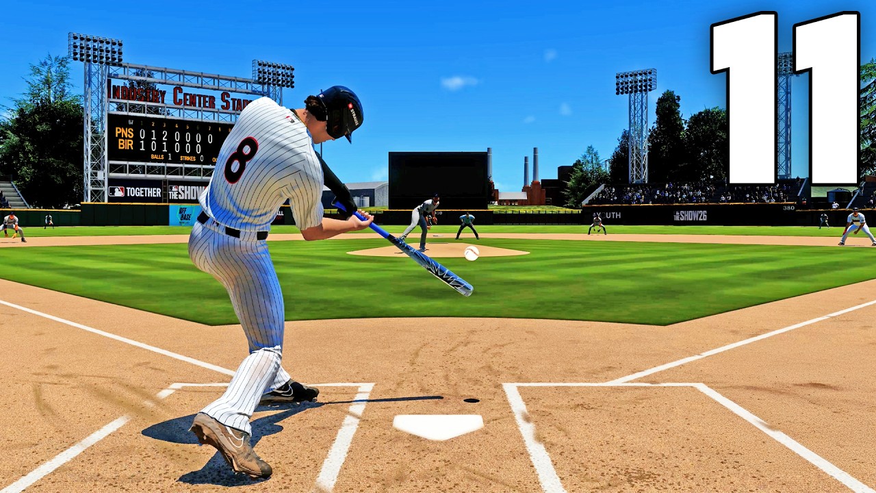 MLB 26 Road to the Show - Part 11 - Game Winning Home Run!