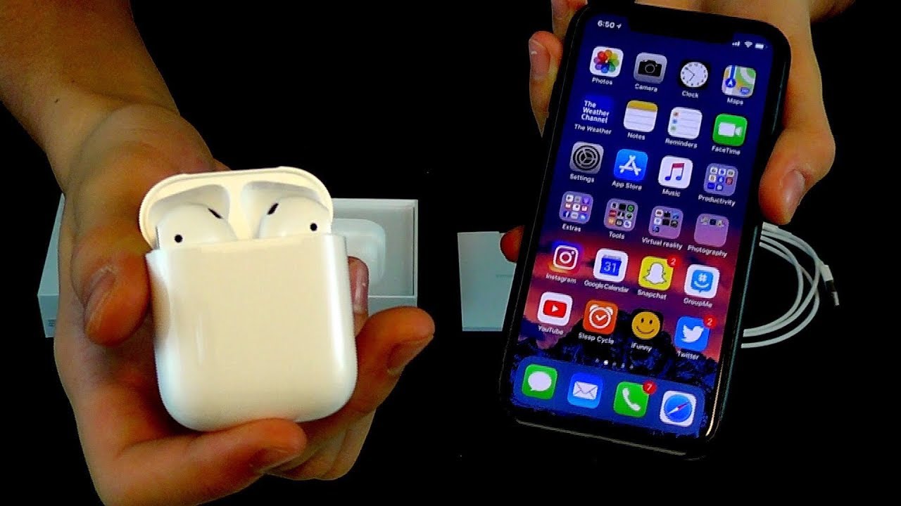 ASMR Apple AirPods Unboxing [Binaural Tapping, Crinkling, Etc.]