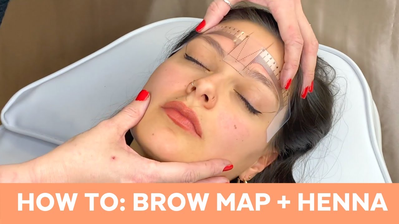 Supercilium x RS Beauty School How To: Brow Map + Brow Henna