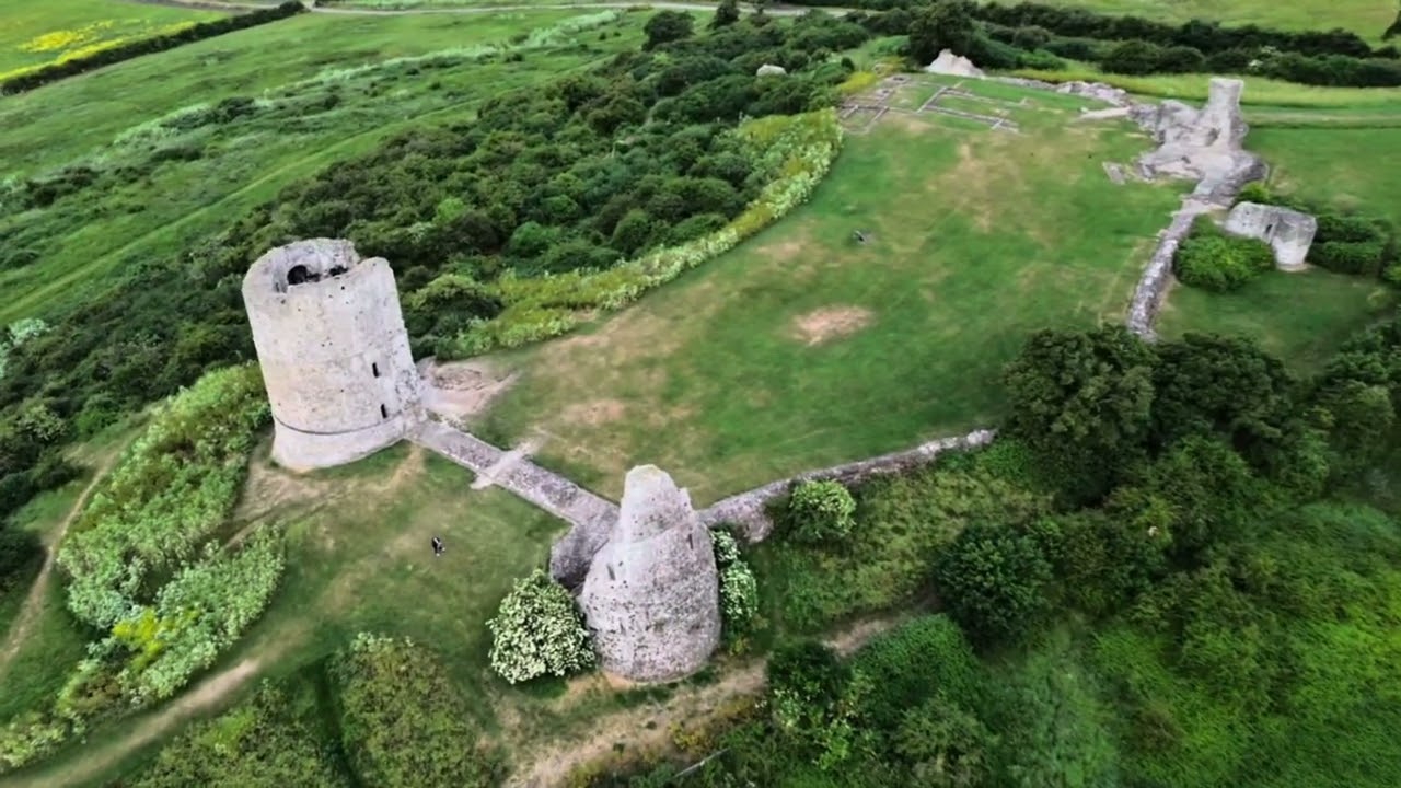 Breathtaking Drone Footage of Hadleigh Castle | Aerial Views of Benfleet’s Historic Ruins DJI mini 3