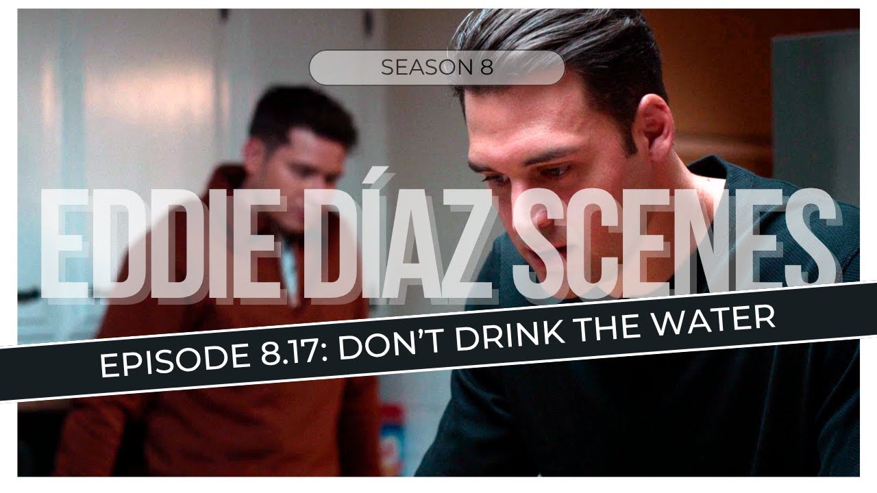 Eddie tells Buck that he's not the only suffering & leaves his house - 8x17 | Don't drink the water