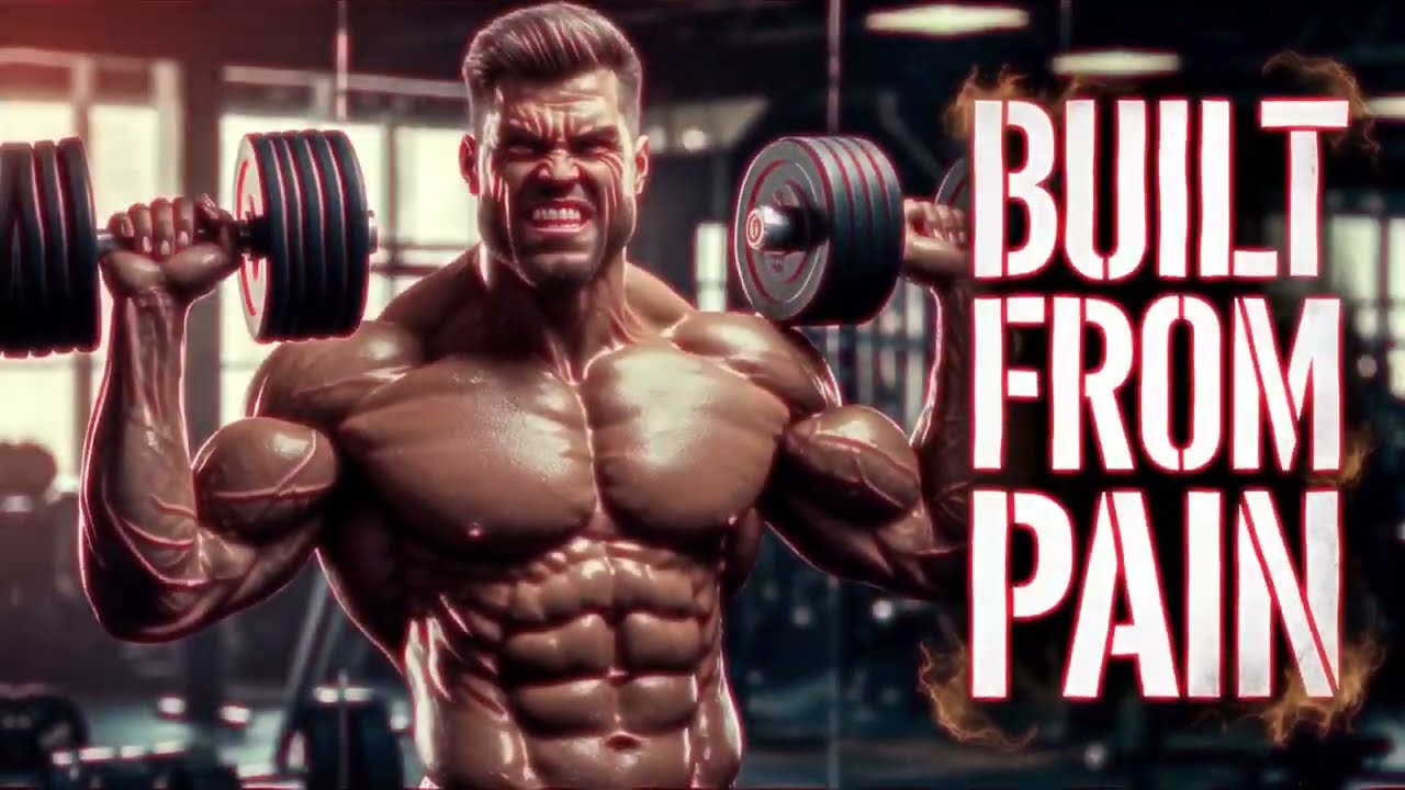 BUILT FROM PAIN — Ultimate Workout Music for Relentless Training