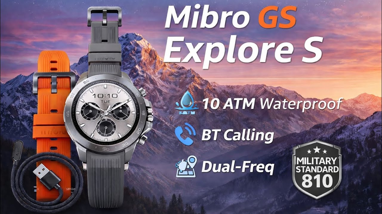 Mibro GS Explore S  Full Review Video By Mr Gadget 