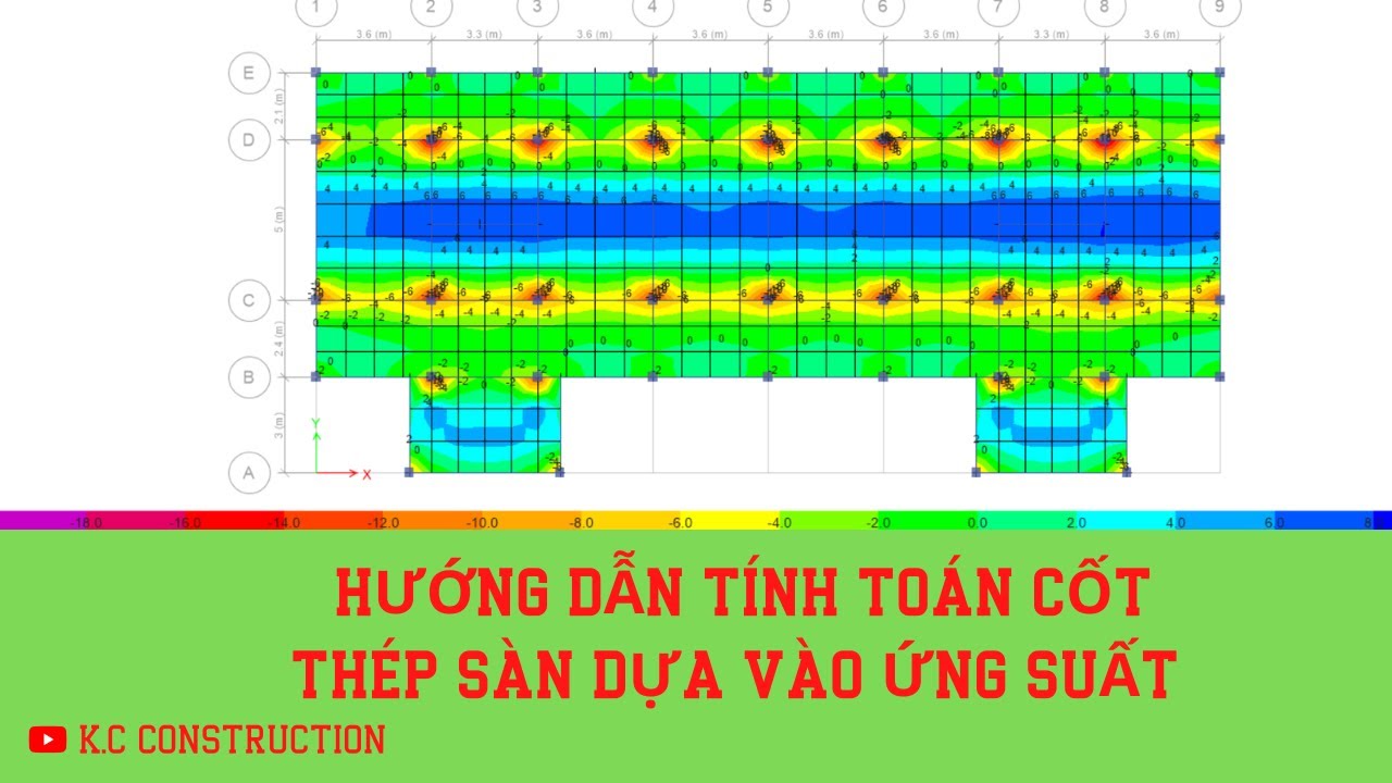 Hướng dẫn tính toán thép sàn trên Etab ( Dựa vào ứng suất) | THIẾT KẾ KẾT CẤU