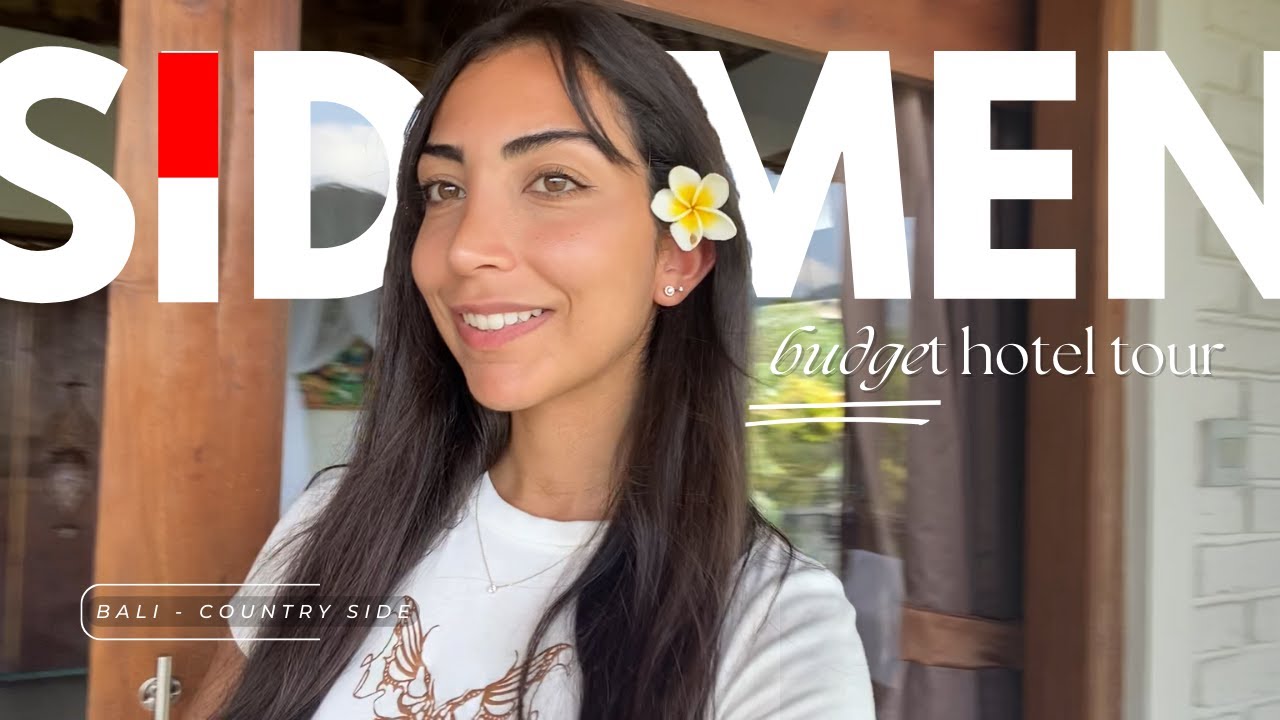 Staying in a budget friendly hotel in BALI,  Sidemen 🇮🇩 (luxury)