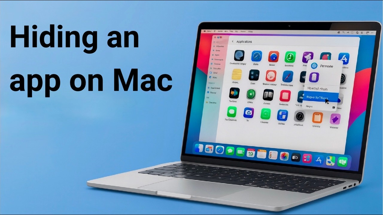😱 How to hide files and folders from MacBook (No App) #apple #smartphone #hack #tech #iphone #reels 