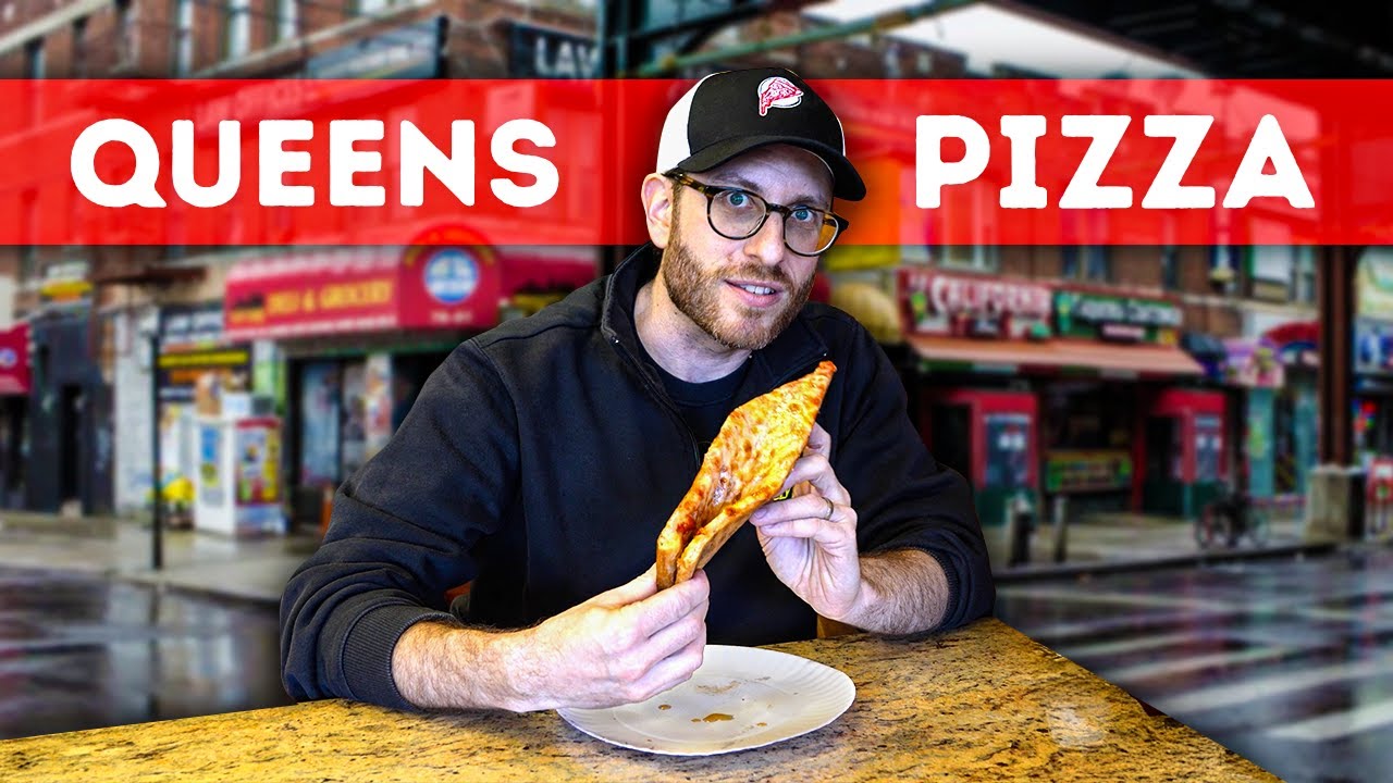 I Tried Iconic Pizzerias in Queens, NYC! 🗽🍕