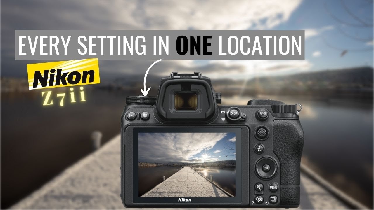 Как упростить настройки пейзажной фотосъемки на Nikon Z7ii (предустановка одной кнопкой)