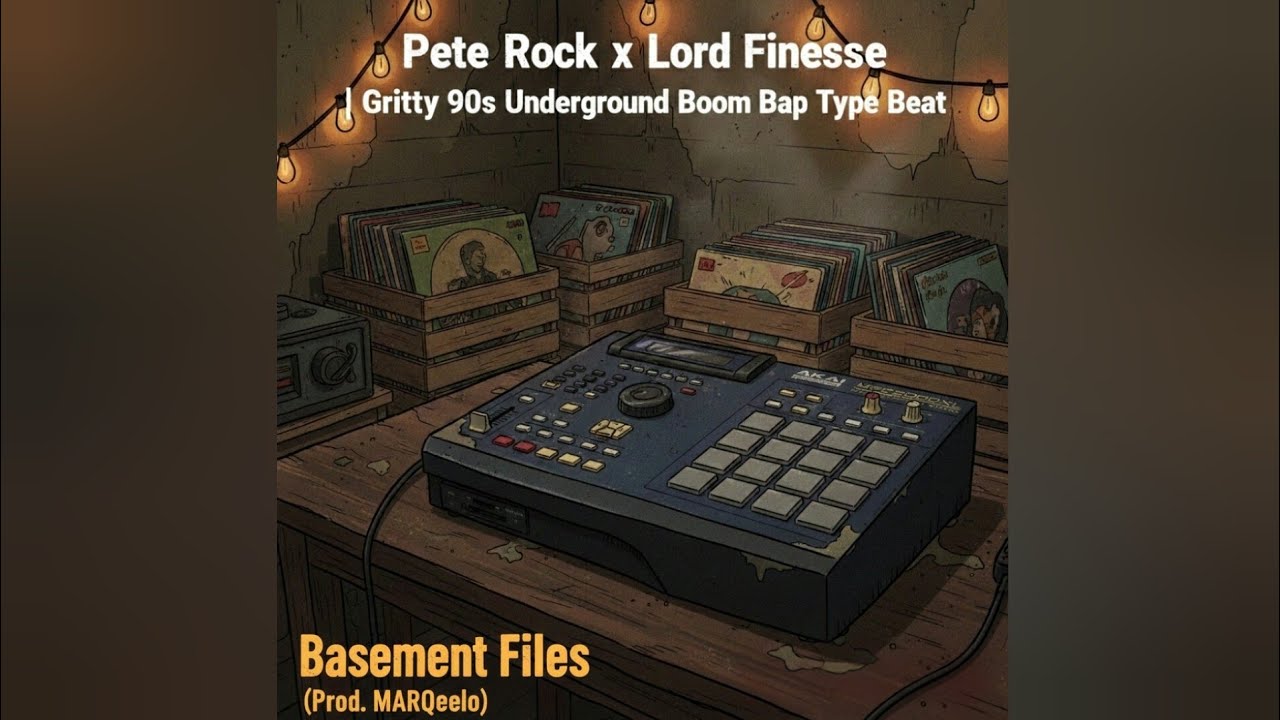 Pete Rock x Lord Finesse Type Beat - Basement Files (Prod. MARQeelo)