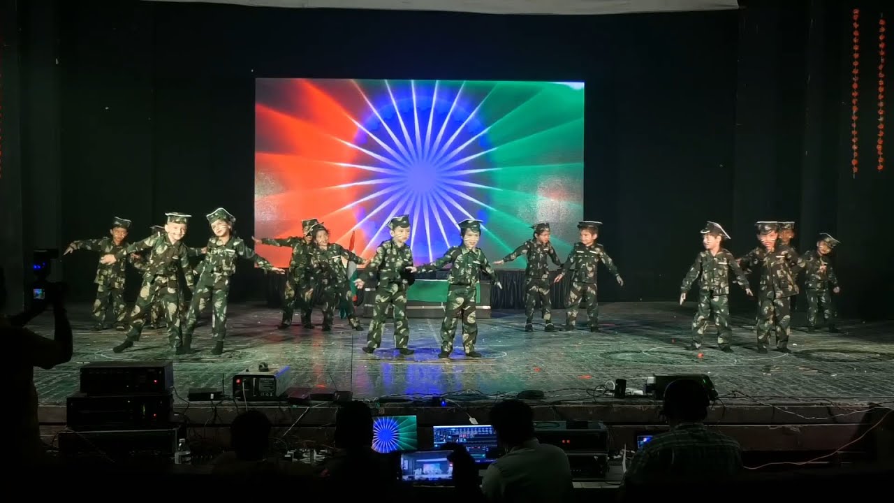 LKG Pansy | Patriotic Dance Performance | Bravo Kids Annual Function 2026