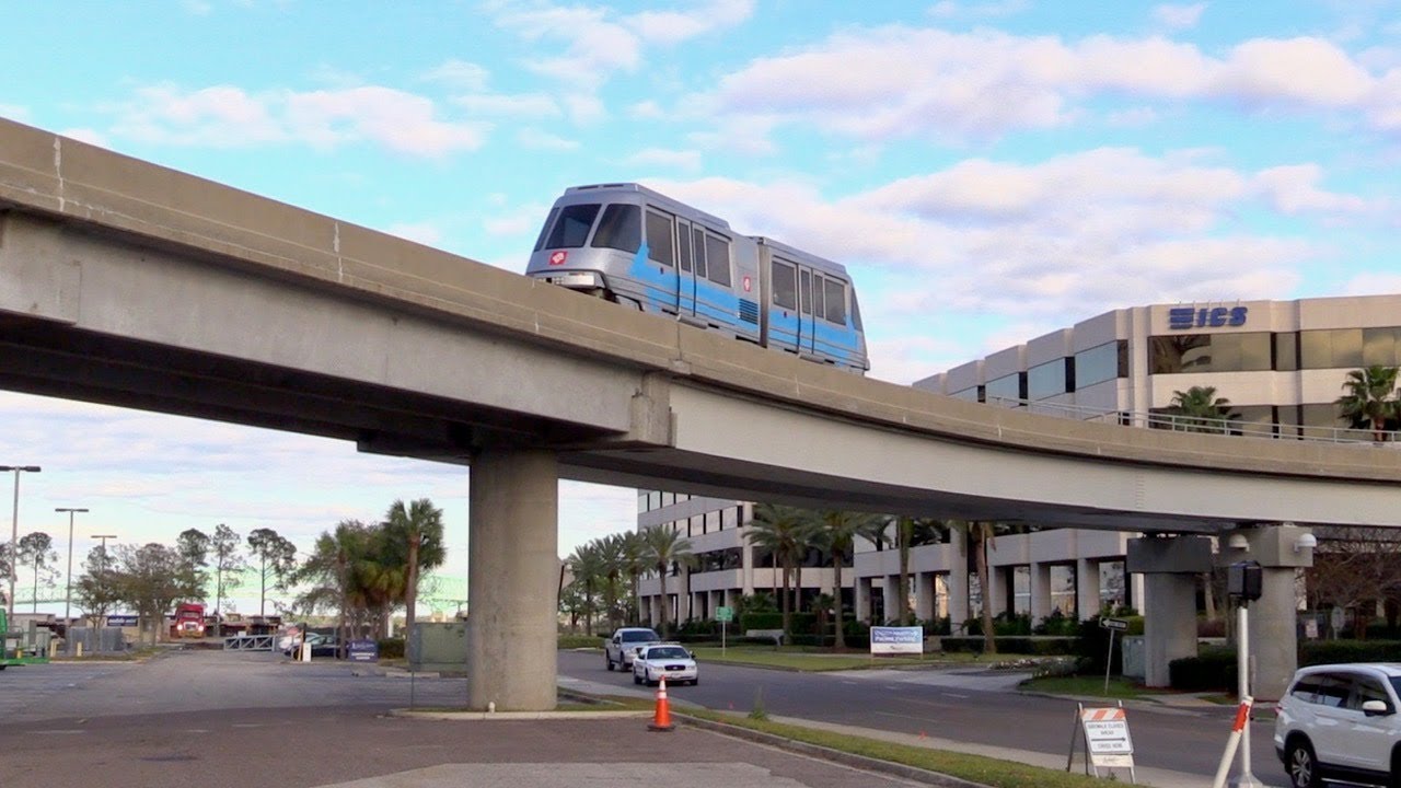 Jacksonville JTA Skyway Monorail POV