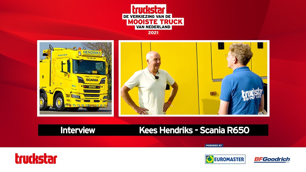 Scania R650 Hendriks Lottum - Mooiste Truck van Nederland 2021