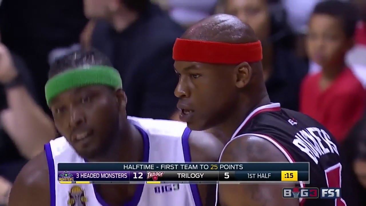 Big3 2017 Finals: Trilogy Vs. 3 Headed Monsters 1st Half