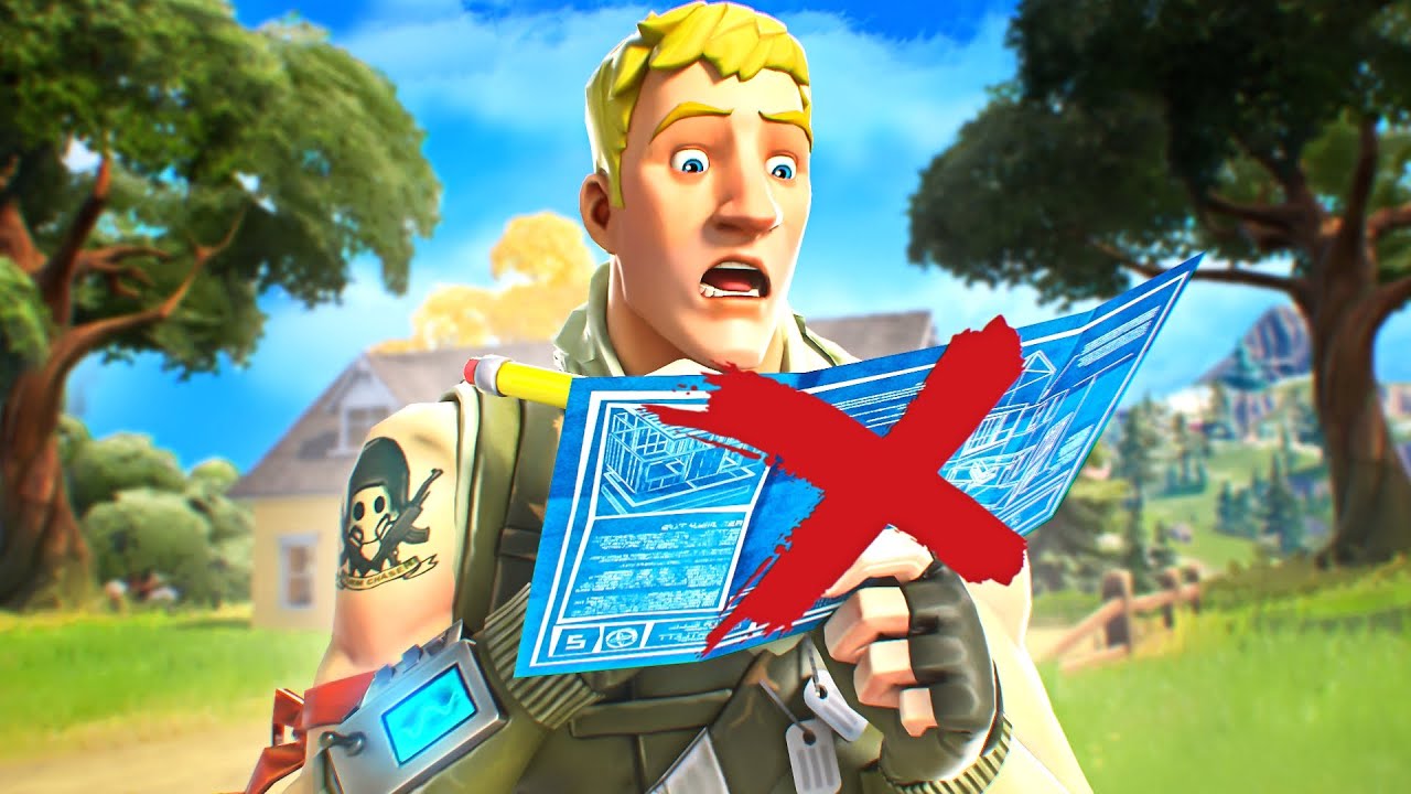 Competitive Fortnite with zero building...