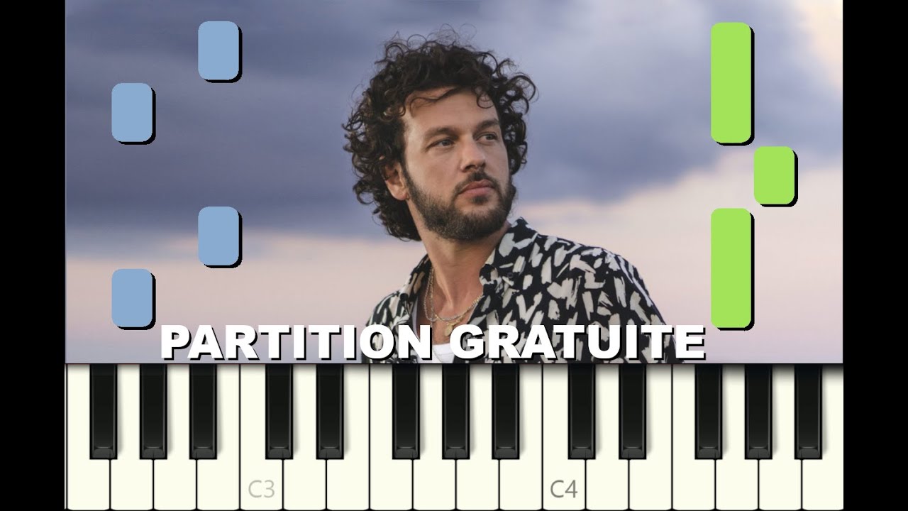 SI J'AVAIS SU par Claudio Capéo, Piano Tutorial avec Partition Gratuite (pdf)