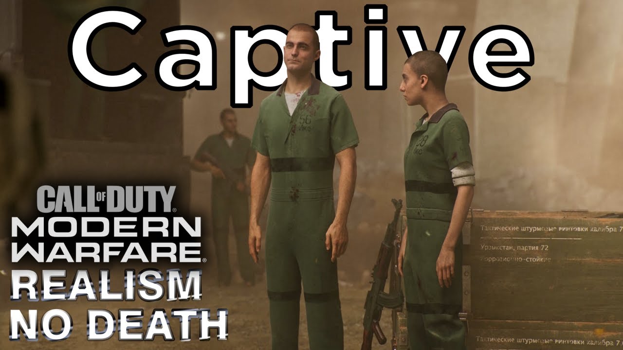 Captive REALISM Difficulty No Deaths Gameplay - Call of Duty Modern Warfare No Commentary PS5