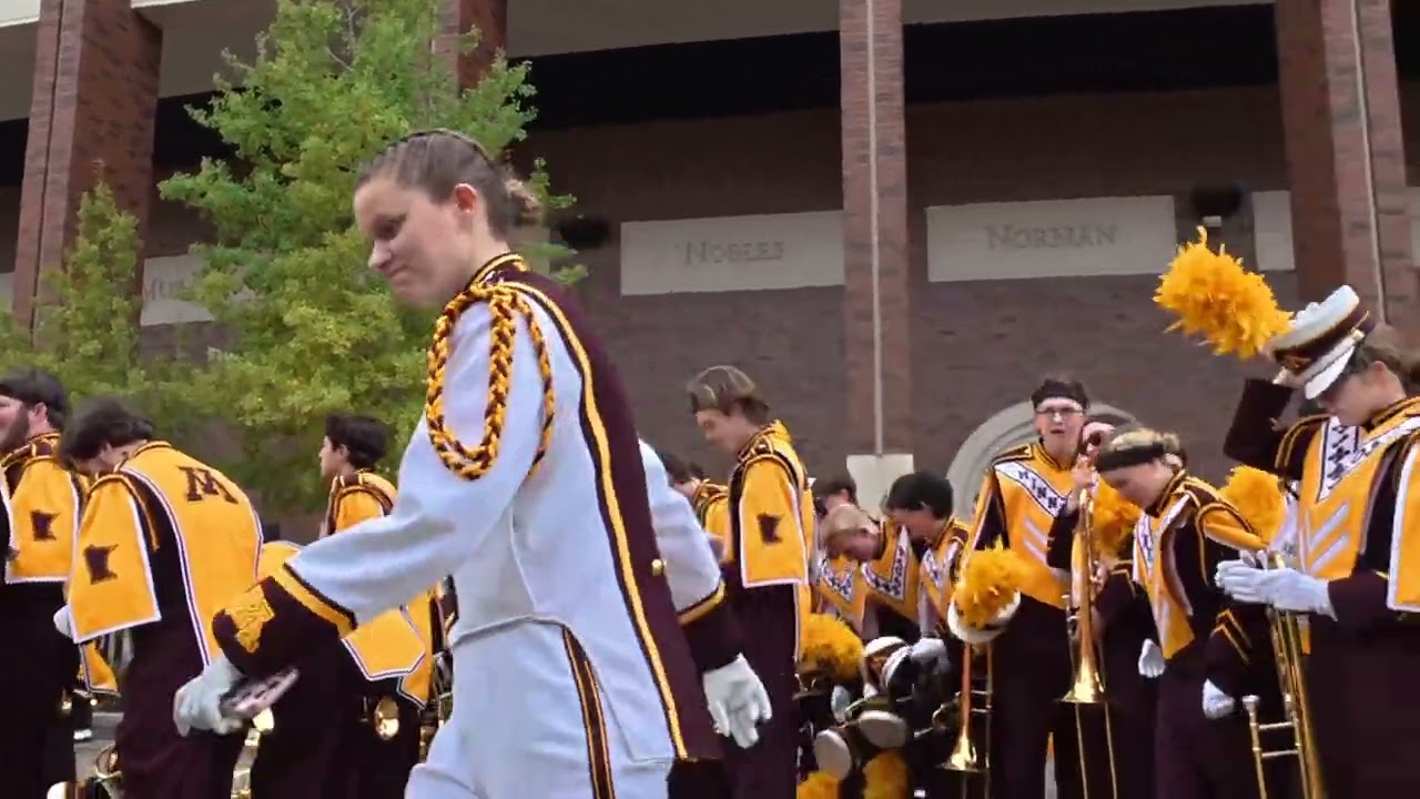 U of MN Marching Band Tail Gate & Pre-Game Show on November 1, 2025 (16 min long)