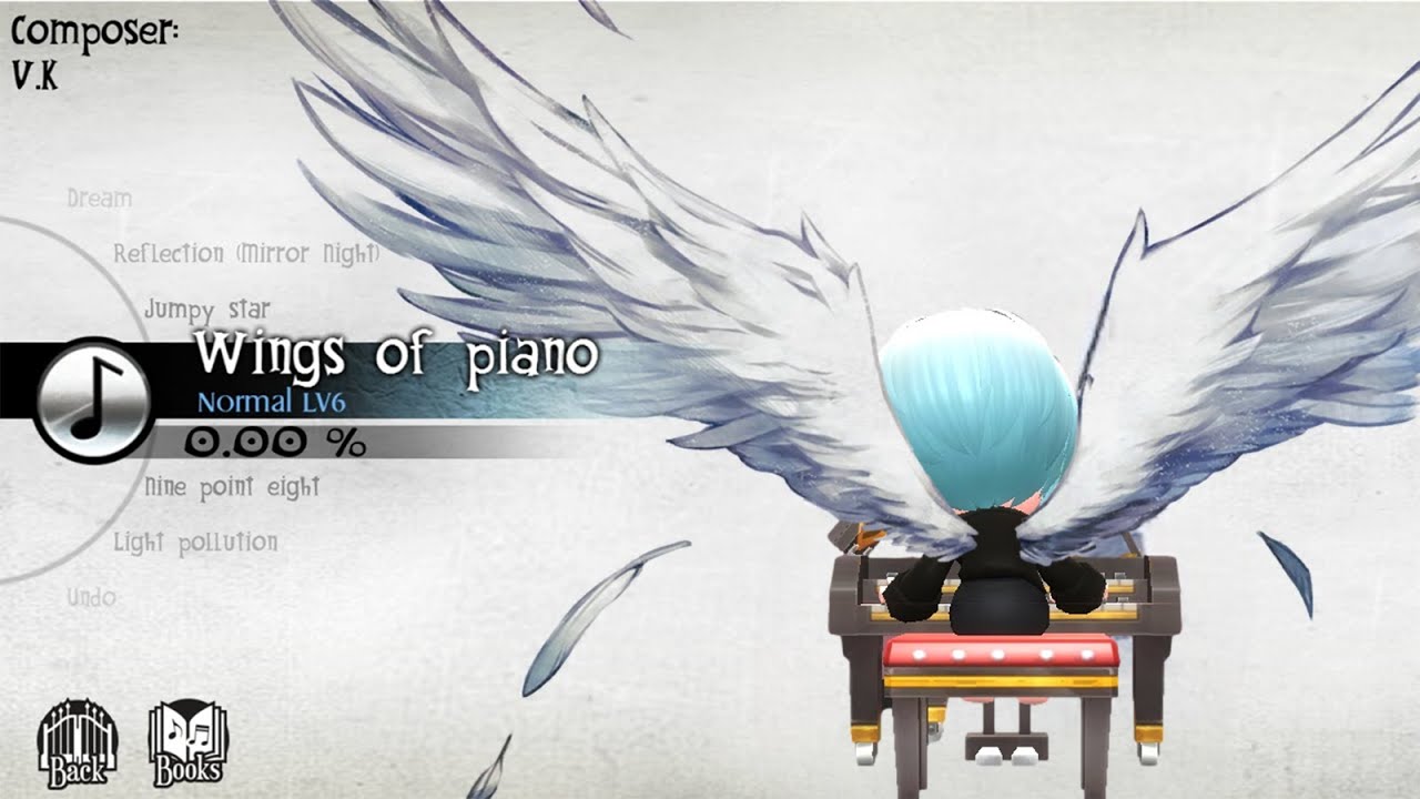 [메이플스토리2 연주] V.K克 - Wings of Piano ~ Deemo OST