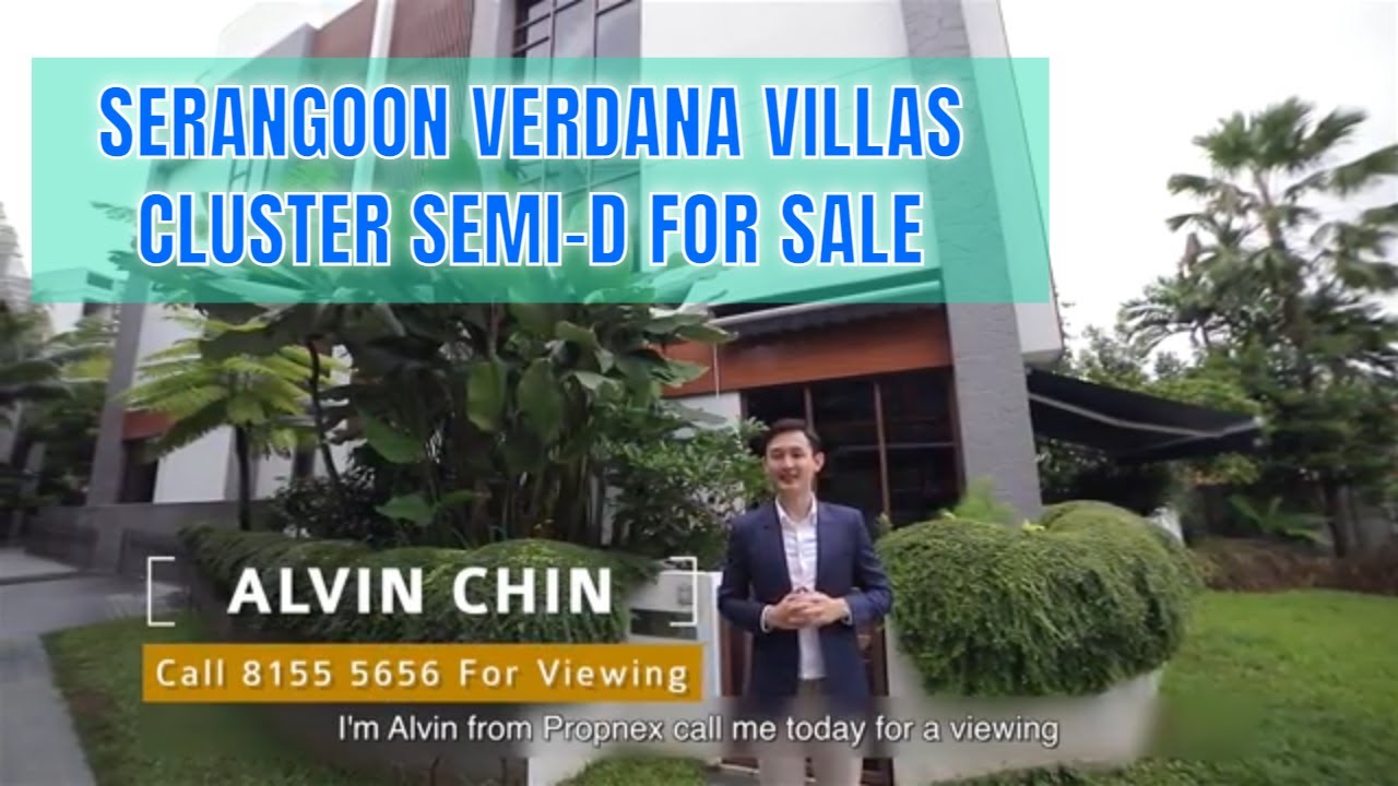 Serangoon Verdana Villas Semi Detached For Sale - Singapore Landed Property Listing Video