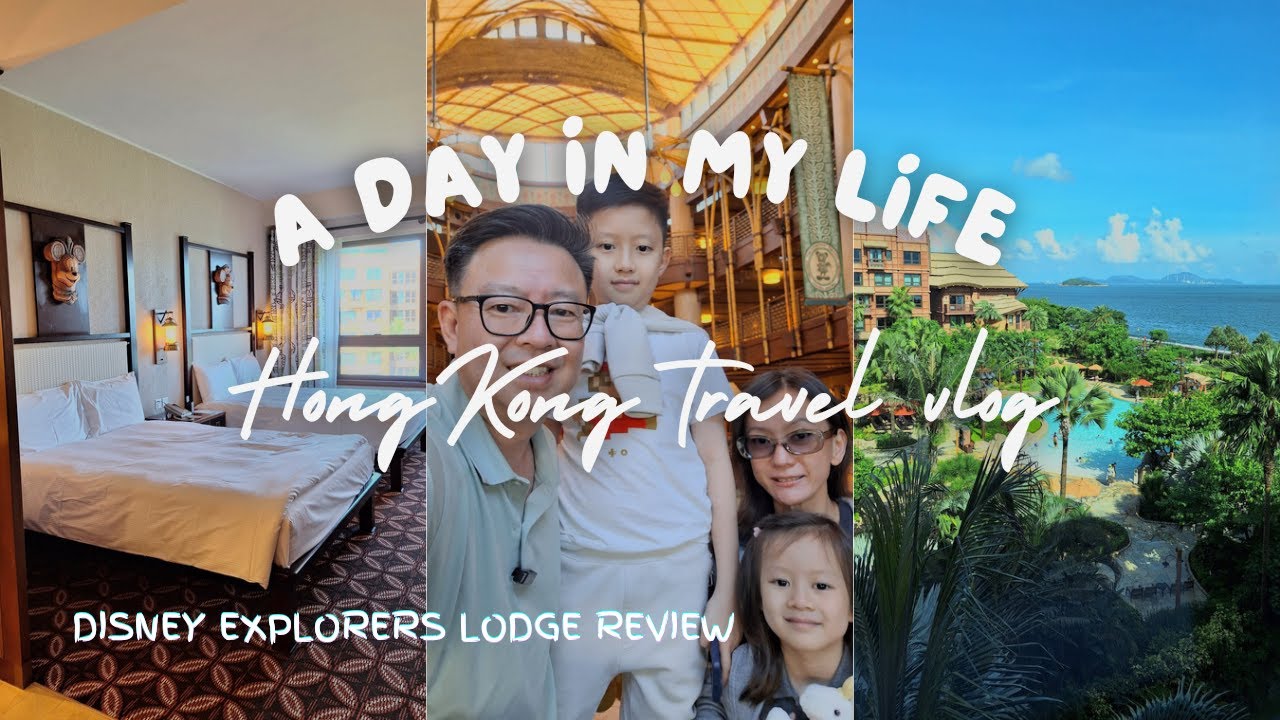 Liburan ke Hong Kong - Disney Explorers Lodge Disneyland Hotel Review Jalan Jalan Hari Pertama di HK