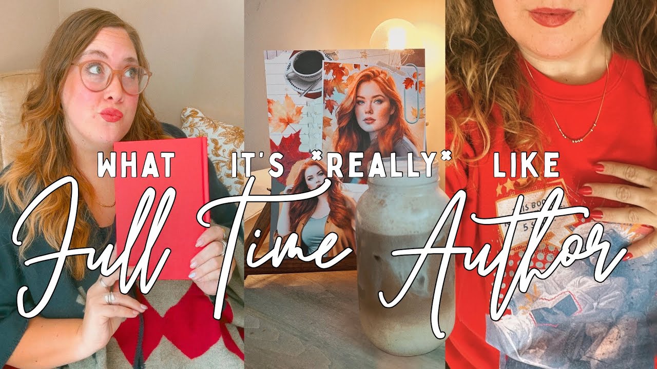 Full Time Author 🖊️ What It's REALLY Like 📚 Writing Progress + Hard Things I'm Giving Up