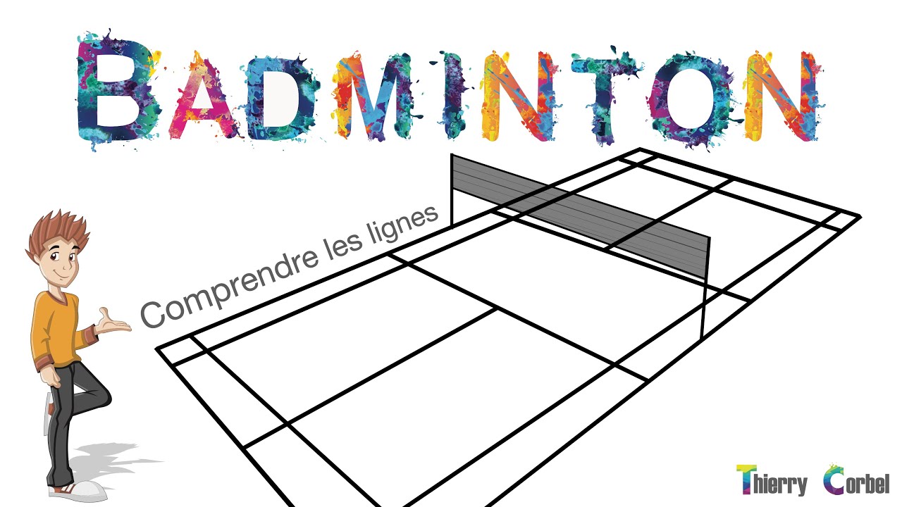 Comprendre les lignes du terrain de Badminton !