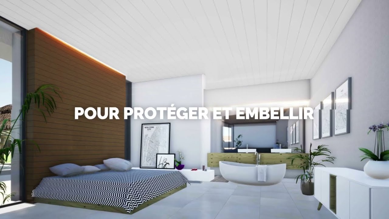 Lambris PVC tropicalis&eacute; | SAGIP GROUPE