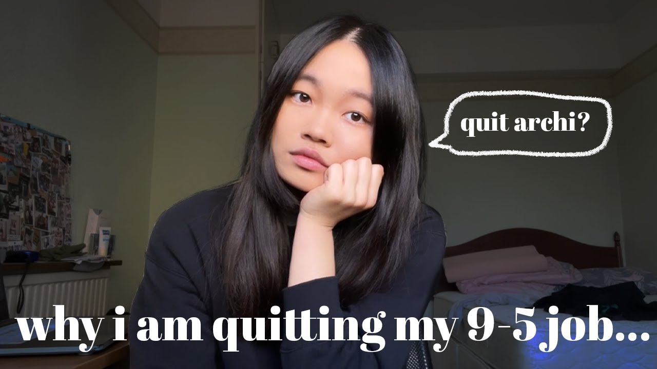 Why I am quitting my 9-5 job... (quitting architecture) | $$$ Diaries Ep 1