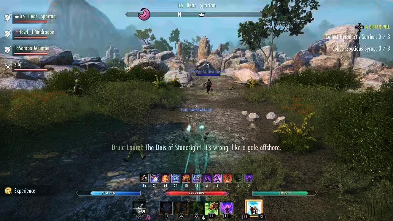 ESO Invaders Bane trifecta Warden dps POV Necrom