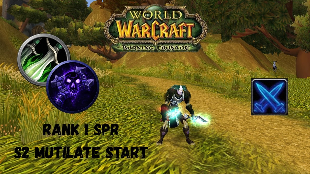 Starting season 2 in style with MUTILATE | Classic TBC rank 1 Rogue Shadow Priest 2v2 arena