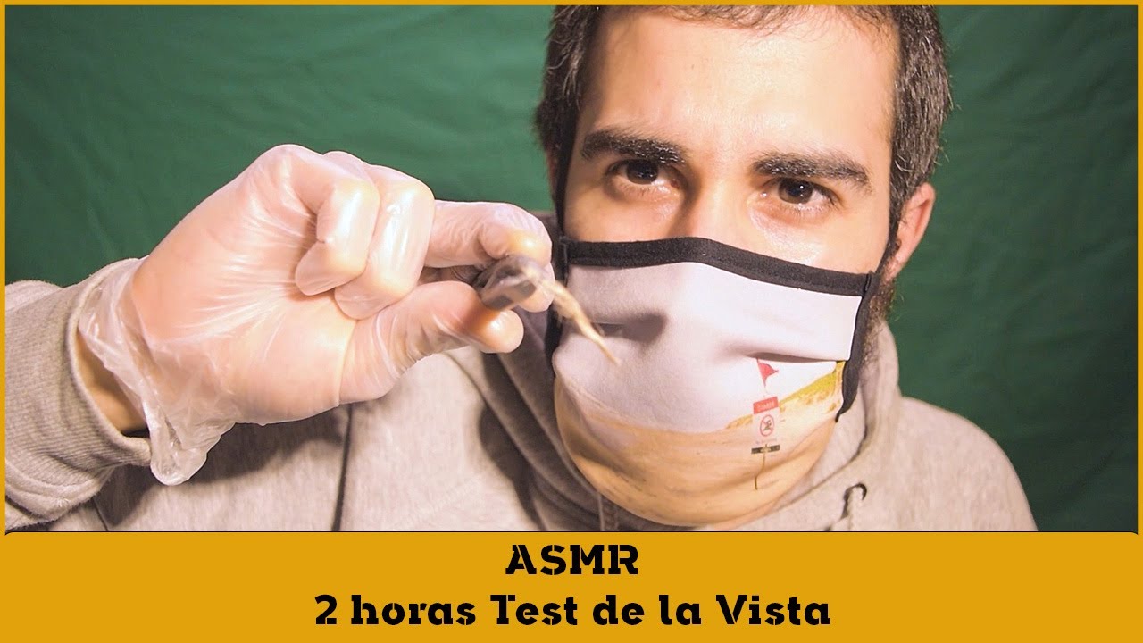ASMR Roleplay Español Examen de Vista (2 HORAS) 👁👁
