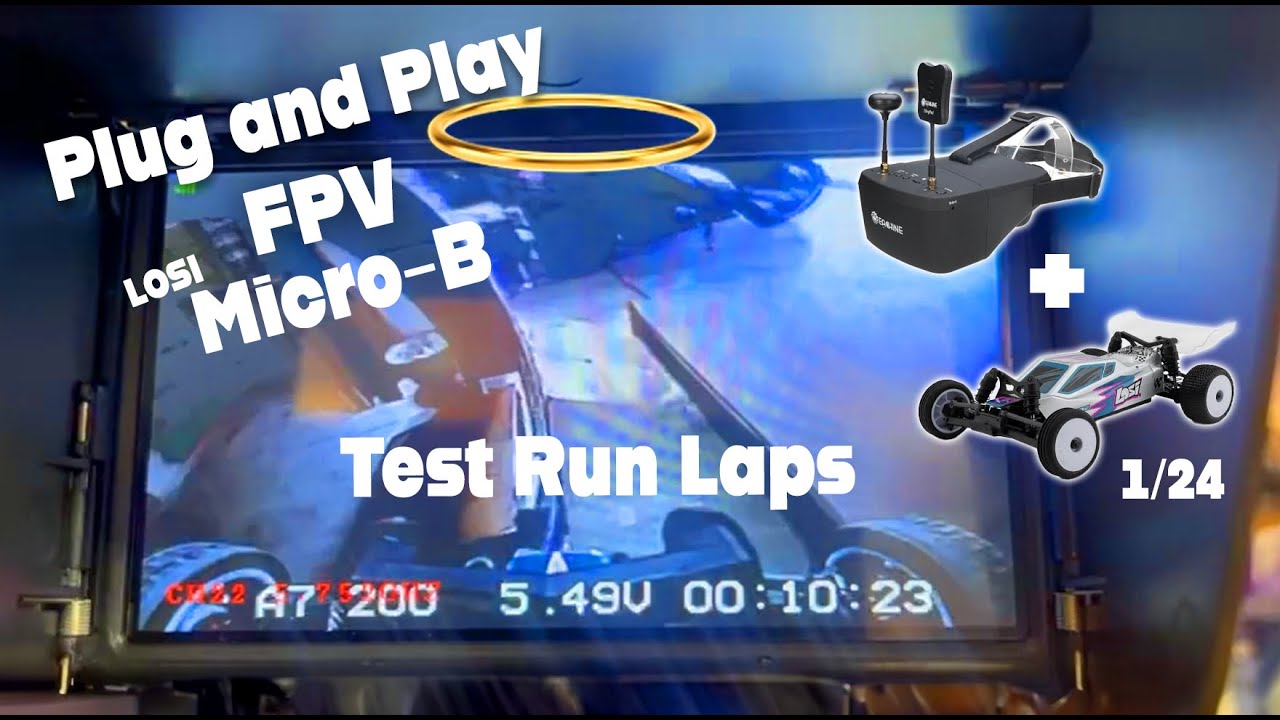 I made a Plug and Play FPV 1/24 Losi Micro-B for less than $100 #losi #micro-b #rccars #FPV #build
