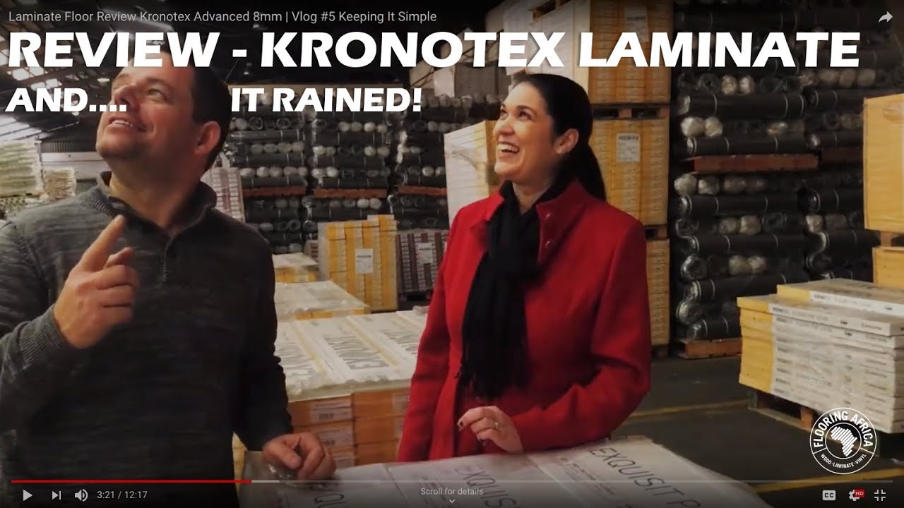 Laminate Floor Review Kronotex Advanced 8mm | Vlog #5 Keeping It Simple