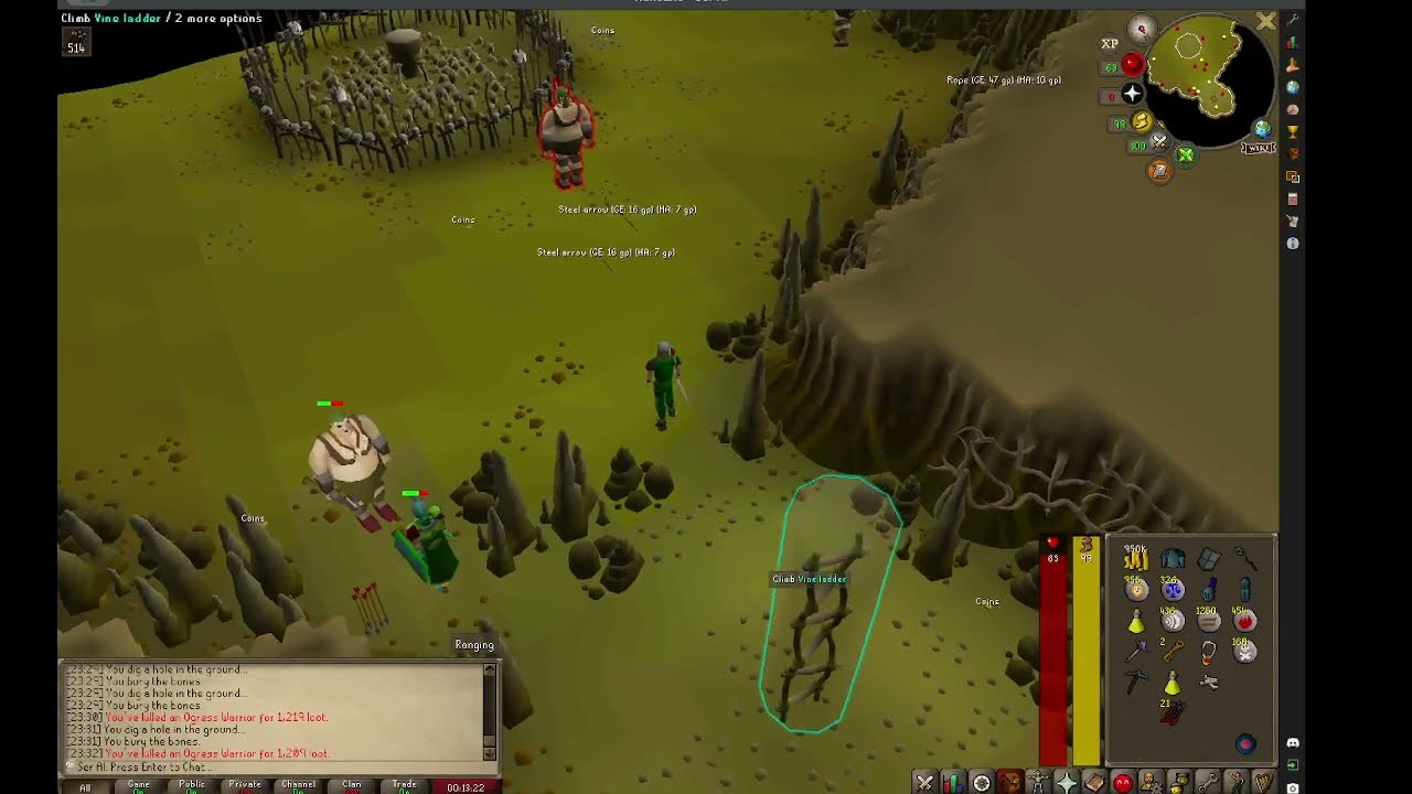 OSRS - we do a little UIM RANGING ogresses