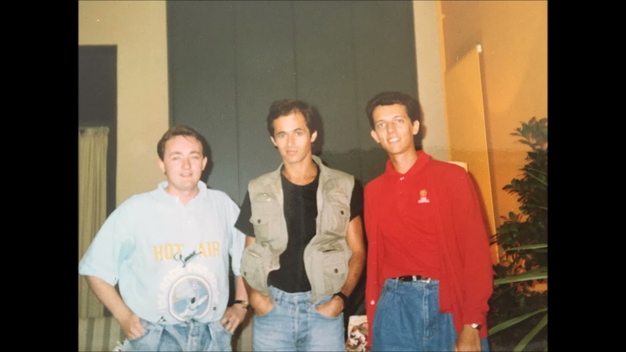 Ma deuxieme rencontre rare...avec Jean Jacques Goldman en 1988.