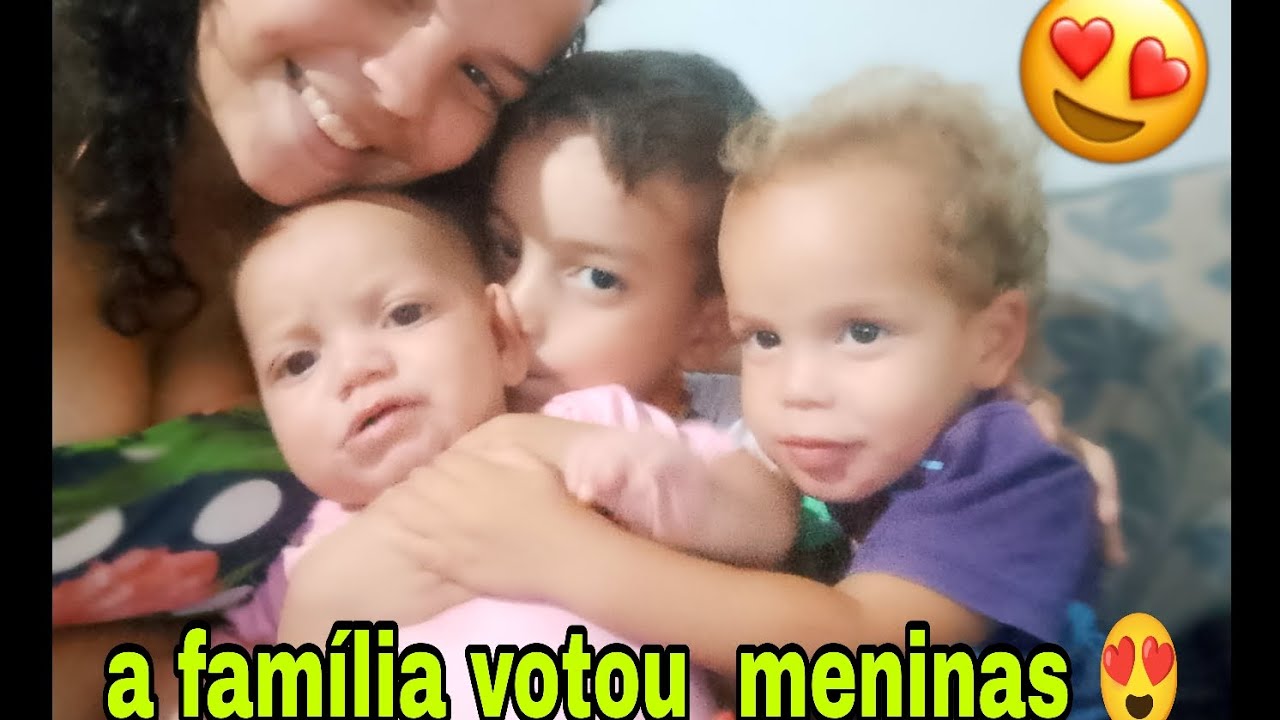 A FAMÍLIA VOTOU MENINAS 😍😻