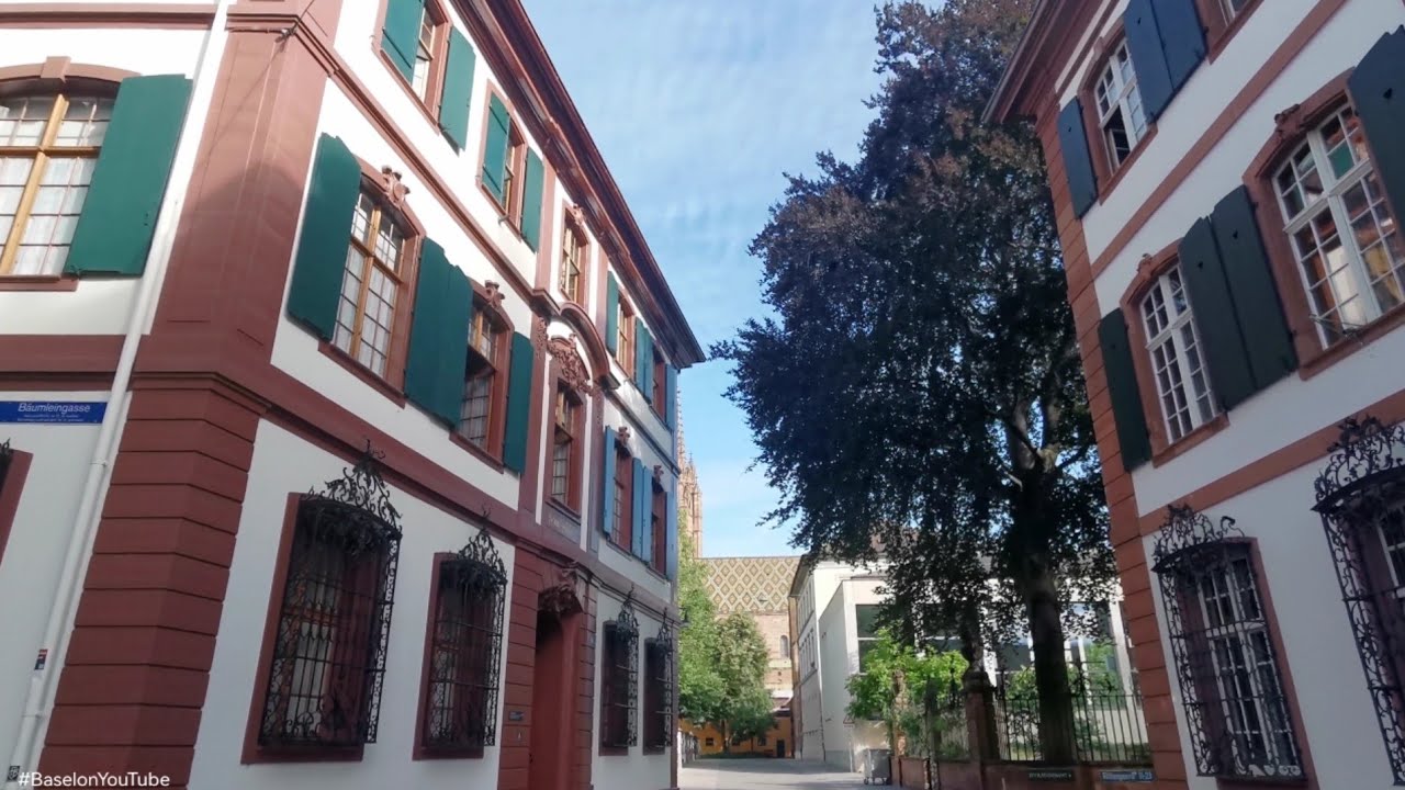 Walking in 🇨🇭Basel. Part 12  Die Rittergasse. #4k