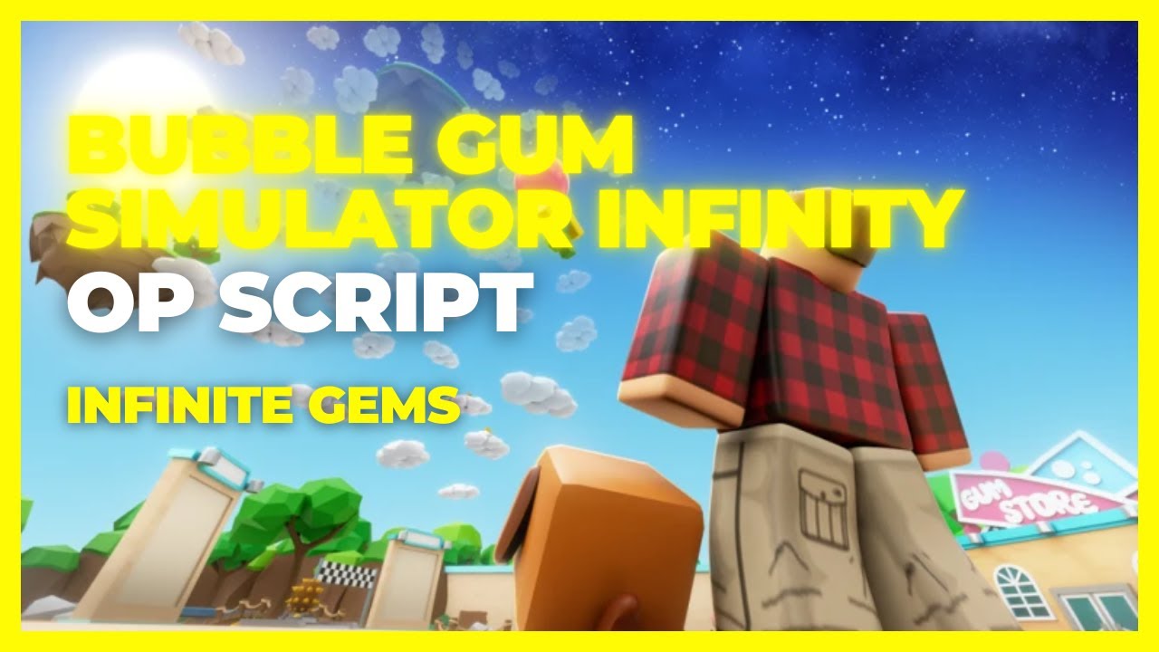 Bubble Gum Simulator INFINITY OP Script/Hack NEW GUI INFINITE GEMS