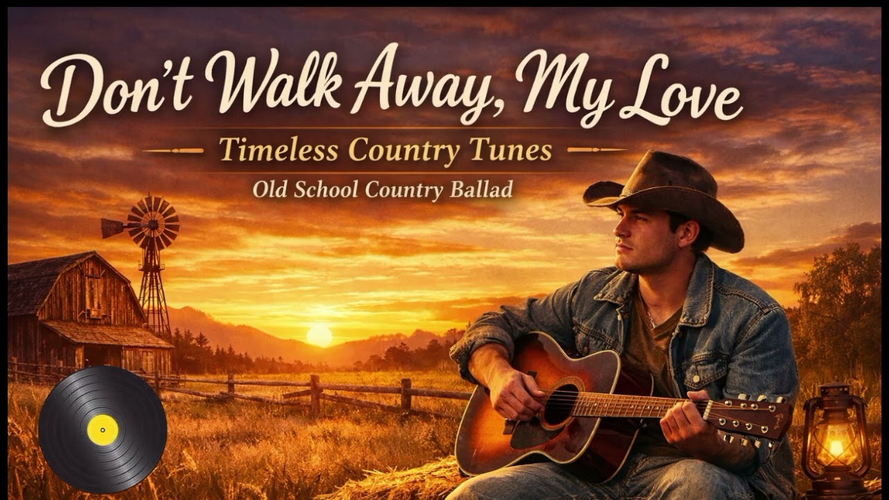 Don’t Walk Away, My Love - Timeless Country Tunes | Old School Country Ballad | Lyrics video 