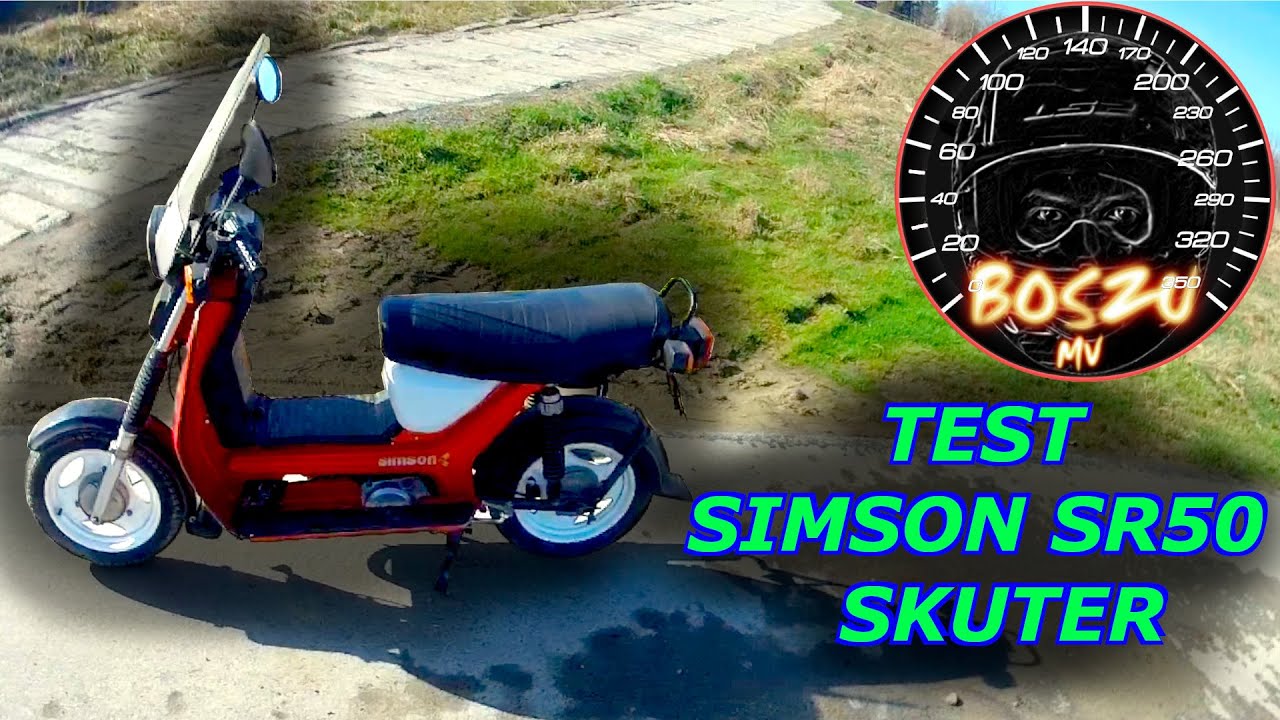Test - Simson SR50 Skuter