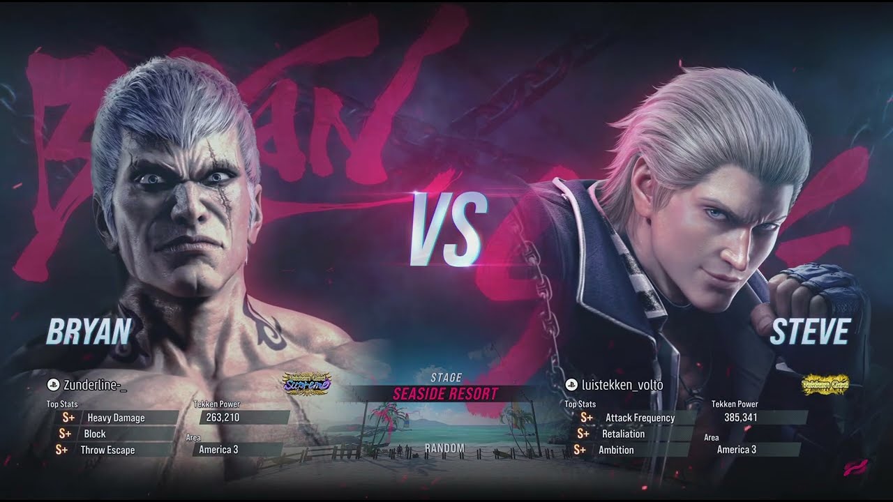 TEKKEN 8 Zunderline-_ (Bryan) VS luistekken_volto (Steve)
