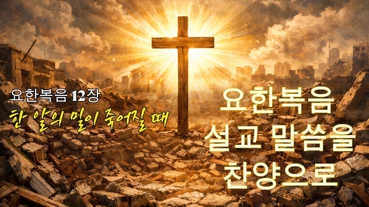 [ 요한복음 찬양 ] ｜요한복음 12장 찬양｜한 알의 밀이 죽어질 때